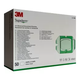 TEGADERM 3M I.V. Advanced Fixation V.10x12 cm 1688, 50 kpl