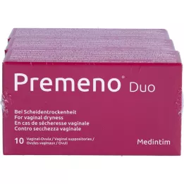 PREMENO Duo emättimen vagula, 3 x 10 kpl