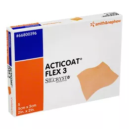 ACTICOAT Flex 3 5x5 cm sidos, 5 kpl