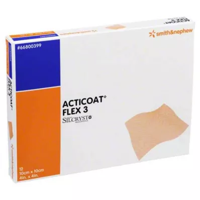 ACTICOAT Flex 3 10x10 cm sidos, 12 kpl ACTICOAT Flex 3 10x10 cm sidos, 12 kpl