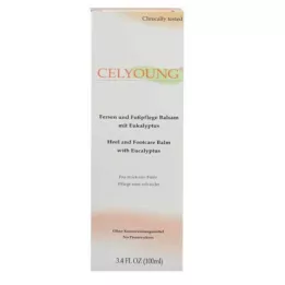 CELYOUNG Kantapäiden ja jalkojen hoitobalsami eukalyptuksella, 100 ml