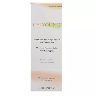 CELYOUNG Kantapäiden ja jalkojen hoitobalsami eukalyptuksella, 100 ml CELYOUNG Kantapäiden ja jalkojen hoitobalsami eukalyptuksella, 100 ml