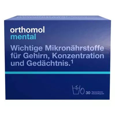 ORTHOMOL mielenterveysrakeet/kapselit 30 vrk combip., 30 kpl