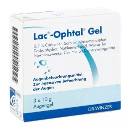 LAC OPHTAL Geeli, 3X10 g
