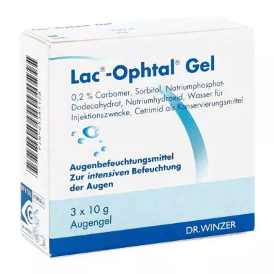 LAC OPHTAL Geeli, 3X10 g