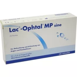 LAC OPHTAL MP sine-silmätippoja, 30X0,6 ml