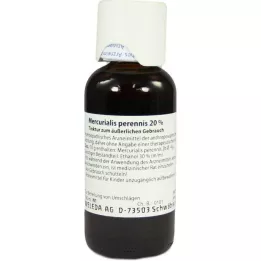 MERCURIALIS PERENNIS 20 % tinktuura, 100 ml