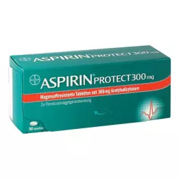 ASPIRIN Protect 300 mg enteropäällysteiset tabletit, 98 kpl