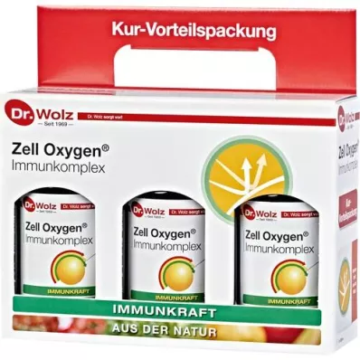 ZELL OXYGEN Immuunikompleksikuuri neste, 3X250 ml