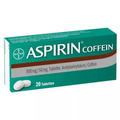 ASPIRIN Kofeiinitabletit, 20 kpl ASPIRIN Kofeiinitabletit, 20 kpl