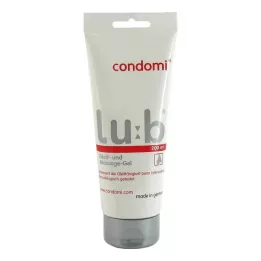CONDOMI Voitelu- ja hierontageeli, 200 ml