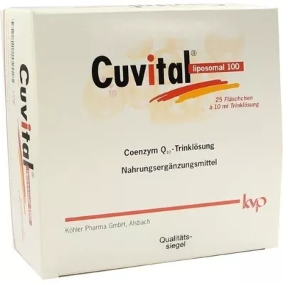 CUVITAL Liposomaalinen 100, 25X10 ml