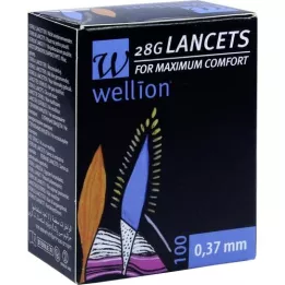 WELLION Lansetit 28 G, 100 kpl