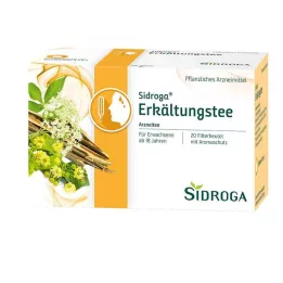 SIDROGA Kylmän teen suodatinpussi, 20X2,0 g