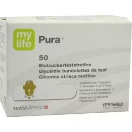 MYLIFE Pura verensokeritestiliuskat, 50 kpl