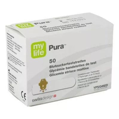 MYLIFE Pura verensokeritestiliuskat, 50 kpl