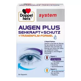 DOPPELHERZ Eyes plus vision+protection system -kapselit, 60 kpl