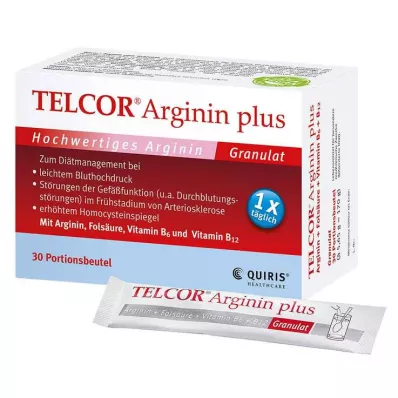 TELCOR Arginiini plus Btl. rakeet, 30 kpl TELCOR Arginiini plus Btl. rakeet, 30 kpl