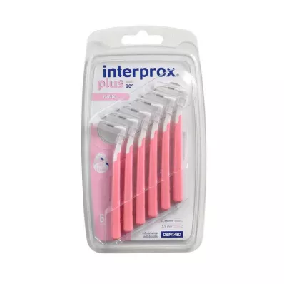 INTERPROX plus nano pink hammasväliharja, 6 kpl