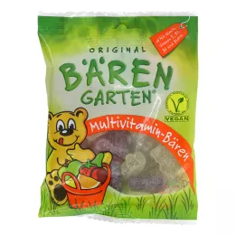SOLDAN Bears vegaaniset monivitamiinikarhut sokeroitu, 125 g