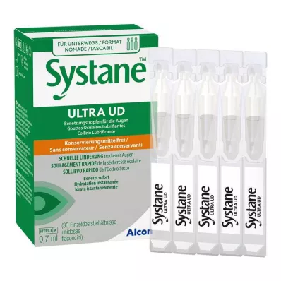 SYSTANE ULTRA UD Kostutustipat silmille, 30X0,7 ml SYSTANE ULTRA UD Kostutustipat silmille, 30X0,7 ml