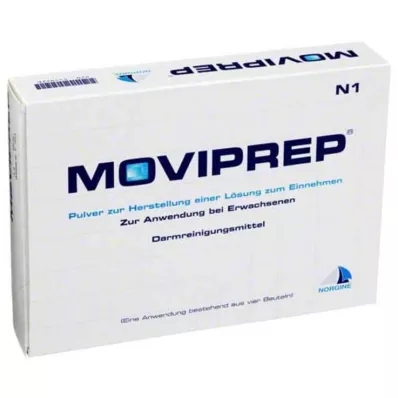 MOVIPREP Jauhe oraaliliuosta varten, 1 kpl