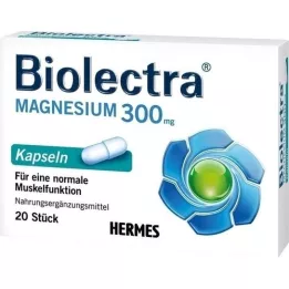 BIOLECTRA Magnesium 300 mg kapselit, 20 kapselia