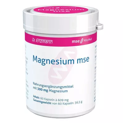 MAGNESIUM MSE Kapselit, 60 kpl MAGNESIUM MSE Kapselit, 60 kpl