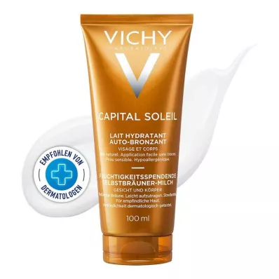 VICHY CAPITAL SOLEIL Itseruskettava maito, 100 ml VICHY CAPITAL SOLEIL Itseruskettava maito, 100 ml