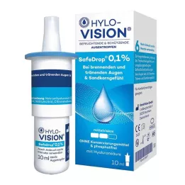 HYLO-VISION SafeDrop 0,1 %:n silmätipat, 10 ml