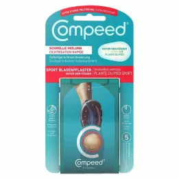 COMPEED Jalkojen alle tuleva rakkolaastari, 5 kpl