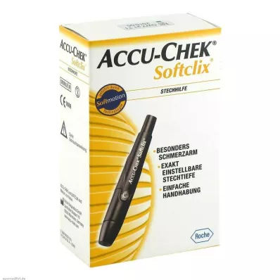 ACCU-CHEK Softclix musta, 1 kpl