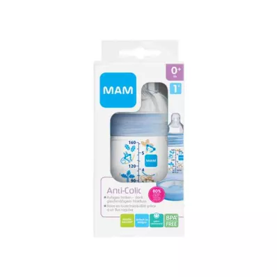 MAM Anti-Colic 160 ml, 1 kpl MAM Anti-Colic 160 ml, 1 kpl