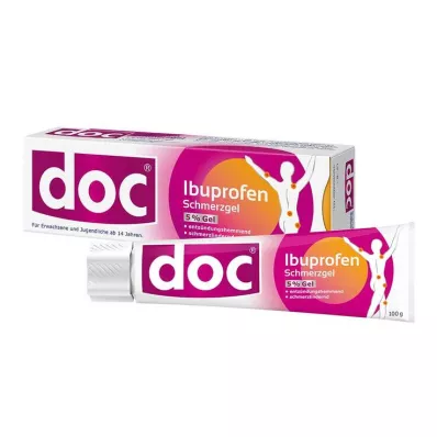 DOC IBUPROFEN Kipugeeli 5 %, 100 g