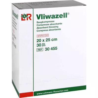 VLIWAZELL Imukompressit steriilit 20x25 cm, 30 kpl VLIWAZELL Imukompressit steriilit 20x25 cm, 30 kpl