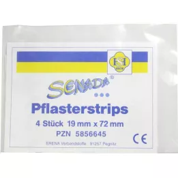 SENADA Kipsiliuskat 19x72 mm, 4 kpl