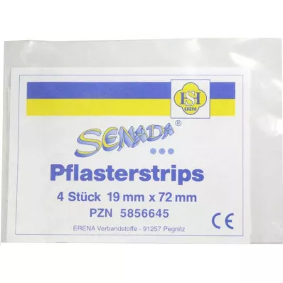 SENADA Kipsiliuskat 19x72 mm, 4 kpl