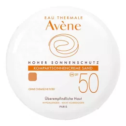 AVENE Kompakti aurinkovoide SPF 50 hiekkaa, 10 g