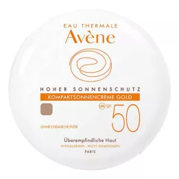 AVENE Kompakti aurinkovoide SPF 50 kultaa, 10 g