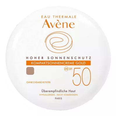 AVENE Kompakti aurinkovoide SPF 50 kultaa, 10 g AVENE Kompakti aurinkovoide SPF 50 kultaa, 10 g