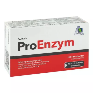 PROENZYM enteropäällysteisiä tabletteja, 210 kpl