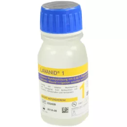 LAVANID 1 Haavanhuuhteluliuos, 125 ml