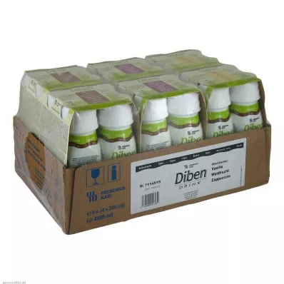 DIBEN DRINK Sekoitettu kartonkipakkaus 1,5 kcal/ml, 24X200 ml