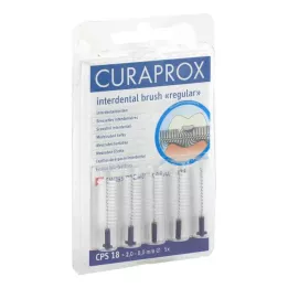 CURAPROX CPS 18 hammasvälirengasta 2-8 mm, 5 kpl