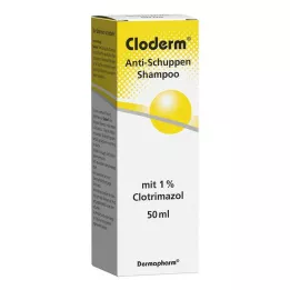 CLODERM Hilsettä ehkäisevä shampoo, 50 ml