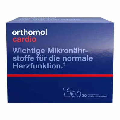 ORTHOMOL Cardio rakeet/kapselit/tabletti yhdistelmäpakkaus, 1 kpl