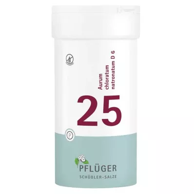 BIOCHEMIE Kyntöaura 25 Aurum chlorat.natron.D 6 Tab., 400 kpl