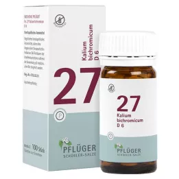 BIOCHEMIE Kyntölaastari 27 Kalium bichromicum D 6 tbl, 100 kpl