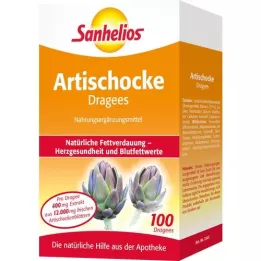 SANHELIOS Artisokka päällystetyt tabletit, 100 kapselia