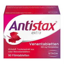 ANTISTAX ylimääräisiä laskimotabletteja, 90 kpl